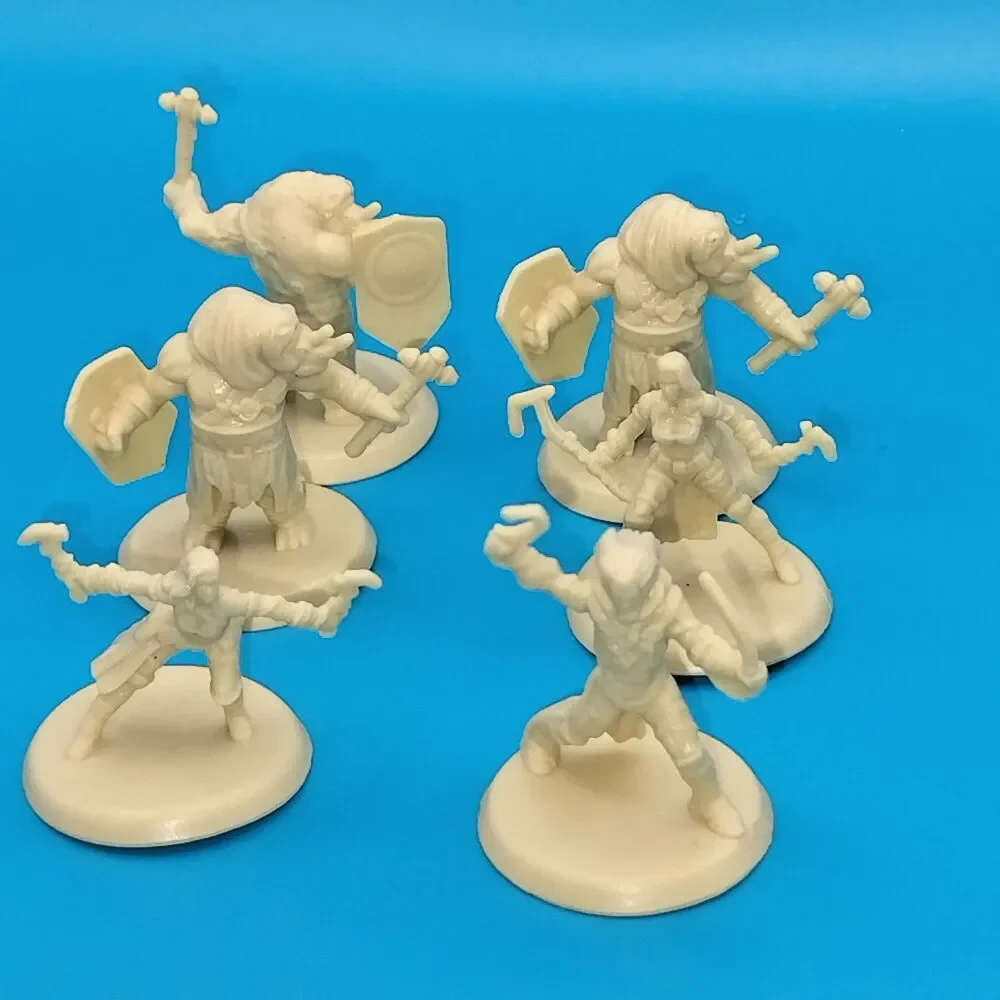 Magic The Gathering Arena of the Planeswalkers Replacement Figures  Pieces Tan